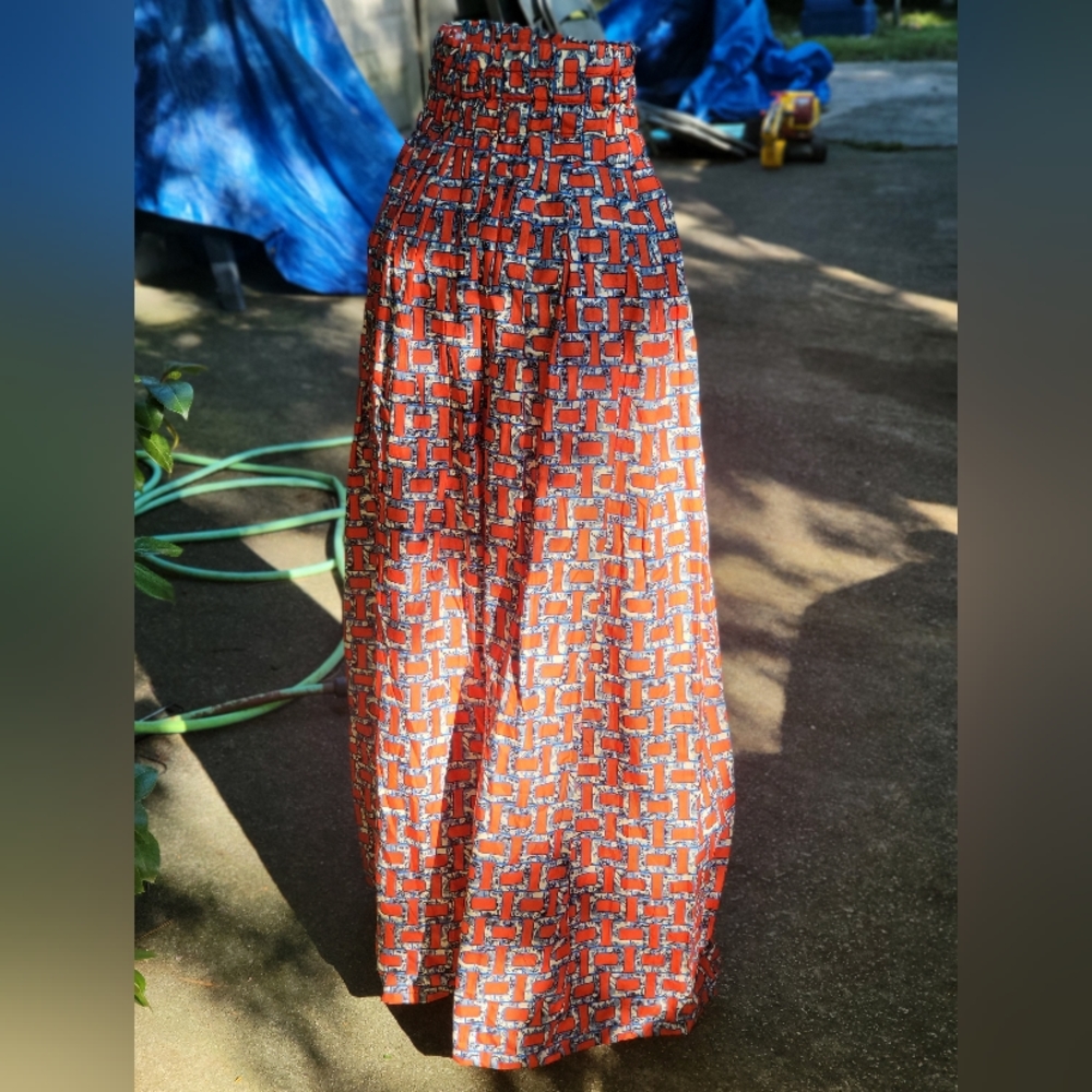 Ankara long skirt